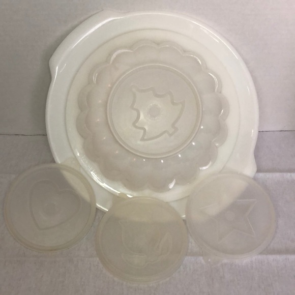 Tupperware vintage Jel-N-Serve 5 pc set
